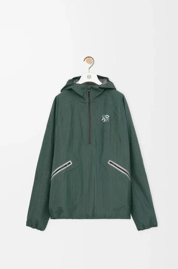 Anorak Storm en shell technique vert/noir