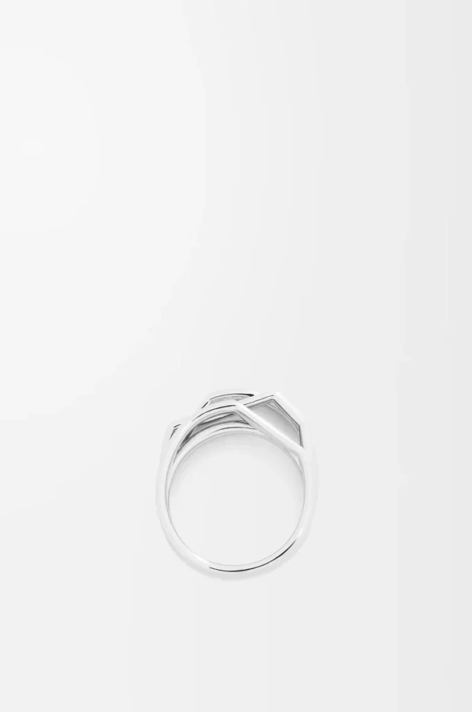 Bague empilable en argent sterling Argent