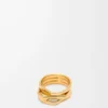 Bague empilable en argent sterling Or
