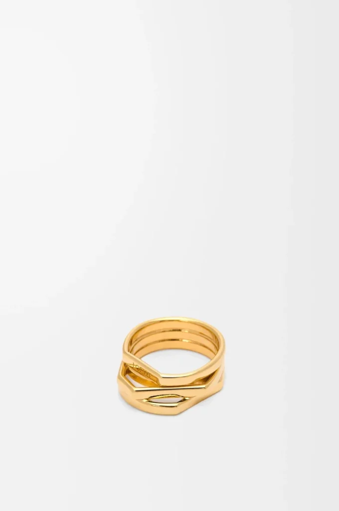 Bague empilable en argent sterling Or