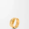 Bague empilable en argent sterling Or