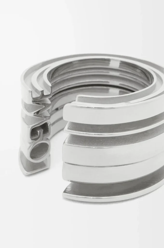 Bague LOEWE Graphic en argent sterling Argent