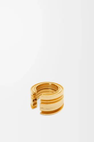 Bague LOEWE Graphic en argent sterling Or