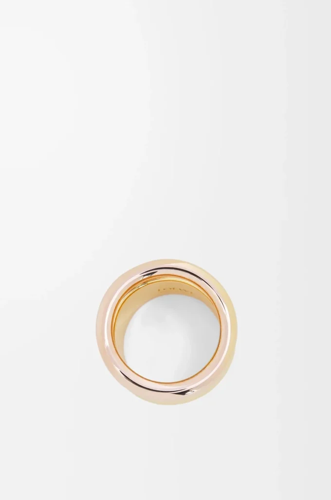 Bague Nappa Knot en argent sterling Or/Or rose