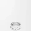 Bague tressée en argent sterling Argent