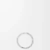 Bague tressée en argent sterling Argent