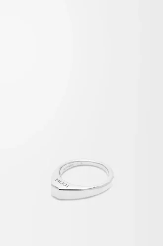 Bague étrier en argent sterling Argent