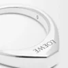 Bague étrier en argent sterling Argent
