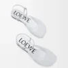 Ballerines à bride cheville Toy en mesh orné Transparent