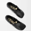 Ballerines Pebble Soft en cuir d&rsquo;agneau nappa noir