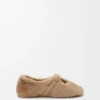 Ballerines Pebble Soft en peau lainée Oak