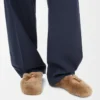 Ballerines Pebble Soft en peau lainée Oak