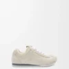 Ballet Runner 2.0 en cuir de veau souple Blanc