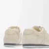 Ballet Runner 2.0 en cuir de veau souple Blanc
