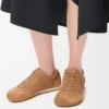 Ballet Runner 2.0 en cuir de veau souple Cinnamon