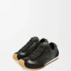 Ballet Runner 2.0 en cuir de veau souple Noir