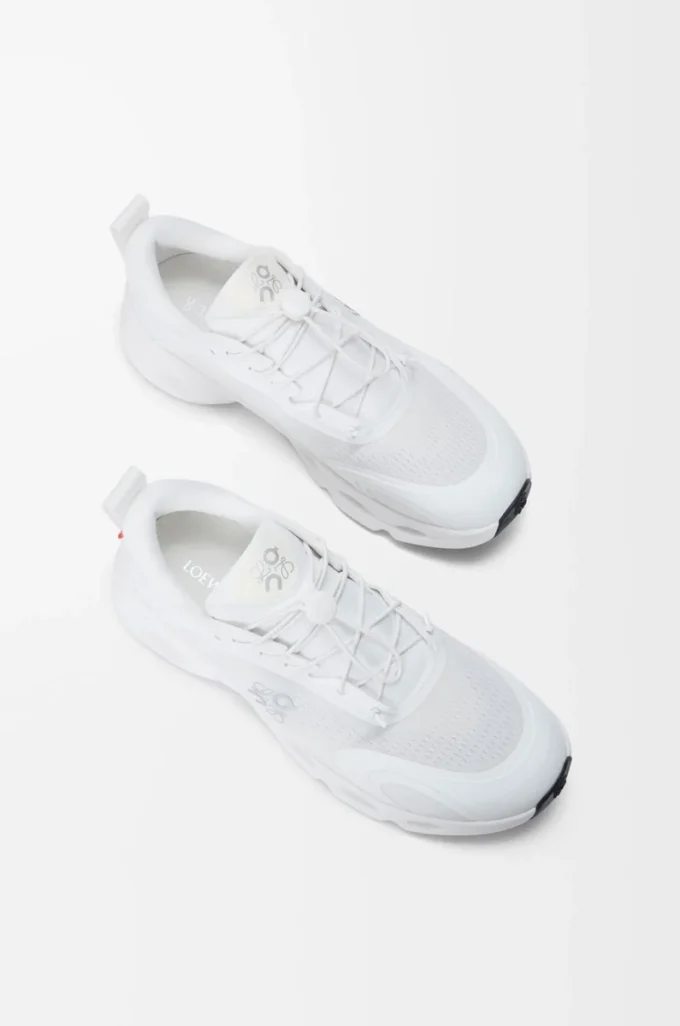 Baskets Cloudsolo Blanc/Gris clair