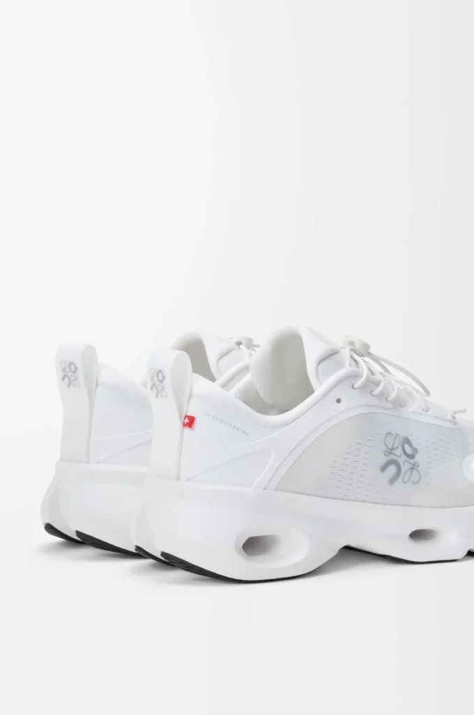 Baskets Cloudsolo Blanc/Gris clair