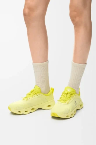 Baskets Cloudsolo vert citron