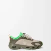 Baskets Cloudsolo vert kaki/sable