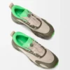 Baskets Cloudsolo vert kaki/sable