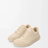 Baskets Jambo en cuir de veau suédé Oat Milk