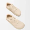 Baskets Jambo en cuir de veau suédé Oat Milk