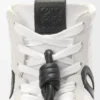 Baskets montantes Ballet Runner 2.0 en nylon et cuir de veau Blanc/Noir