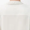 Blouse en soie blanche