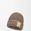 Bonnet en cachemire beige