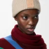 Bonnet en cachemire beige clair