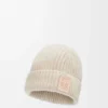 Bonnet en cachemire beige clair