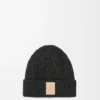 Bonnet en cachemire noir