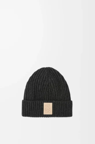 Bonnet en cachemire noir