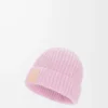 Bonnet en cachemire rose clair