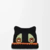 Bonnet en laine, alpaga et mohair Noir Bonnet en laine, alpaga et mohair Noir