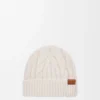 Bonnet en laine Écru