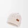 Bonnet en laine Écru