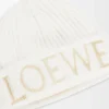 Bonnet LOEWE en laine blanc