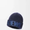 Bonnet LOEWE en laine bleu marine