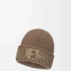 Bonnet LOEWE en laine Marron clair