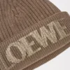 Bonnet LOEWE en laine Marron clair