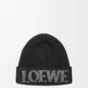 Bonnet LOEWE en laine noir