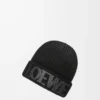 Bonnet LOEWE en laine noir