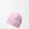 Bonnet LOEWE en laine rose clair