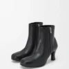 Bottines Bobine en cuir d’agneau nappa Noir Bottines Bobine en cuir d’agneau nappa Noir