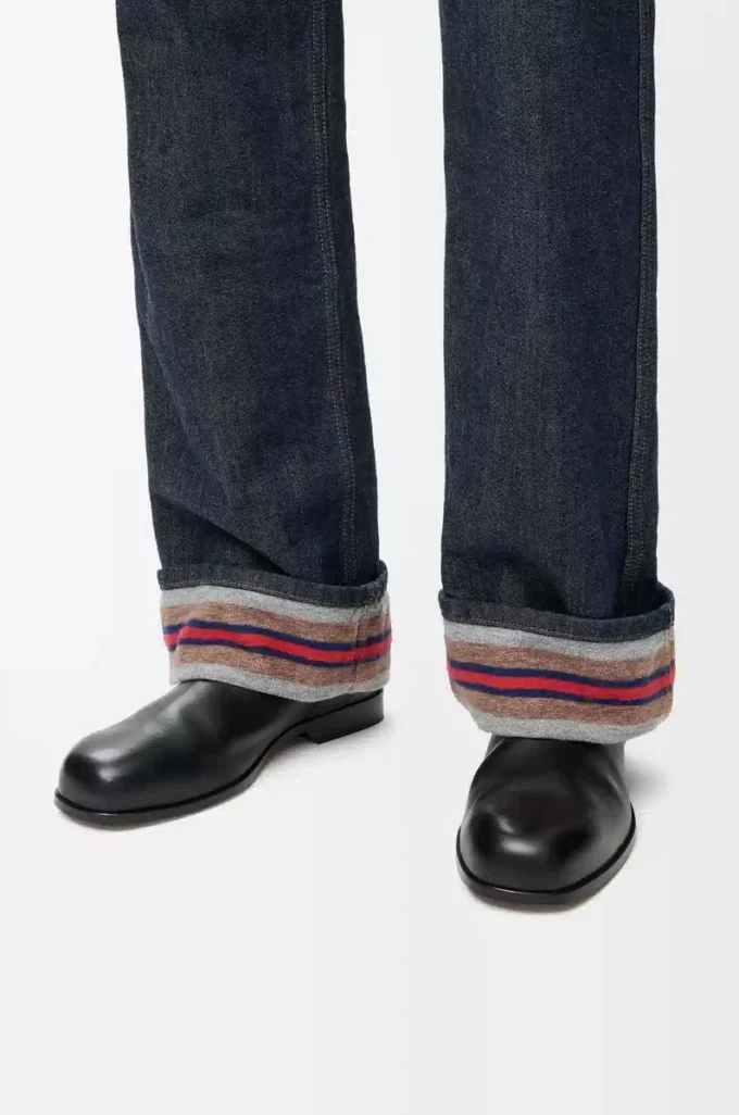 Bottines Bobine en cuir de veau lisse noir