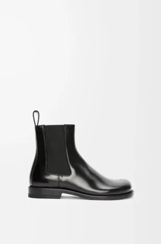 Bottines Chelsea Campo en cuir de veau brossé noir