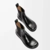 Bottines Chelsea Campo en cuir de veau brossé noir