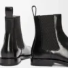 Bottines Chelsea Campo en cuir de veau brossé noir